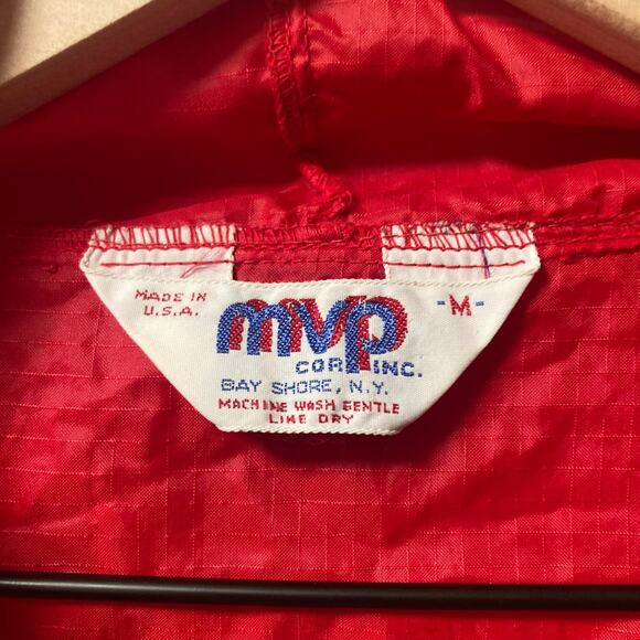 Miller High Life Beer pull over lightweight jacket vintage 80s hooded - Picture 3 of 7